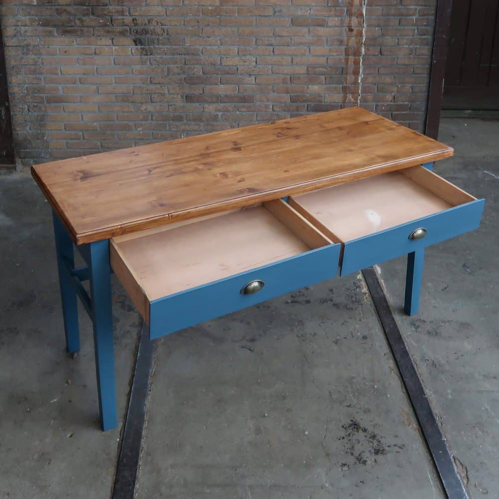 Houten bureau - Afbeelding 3