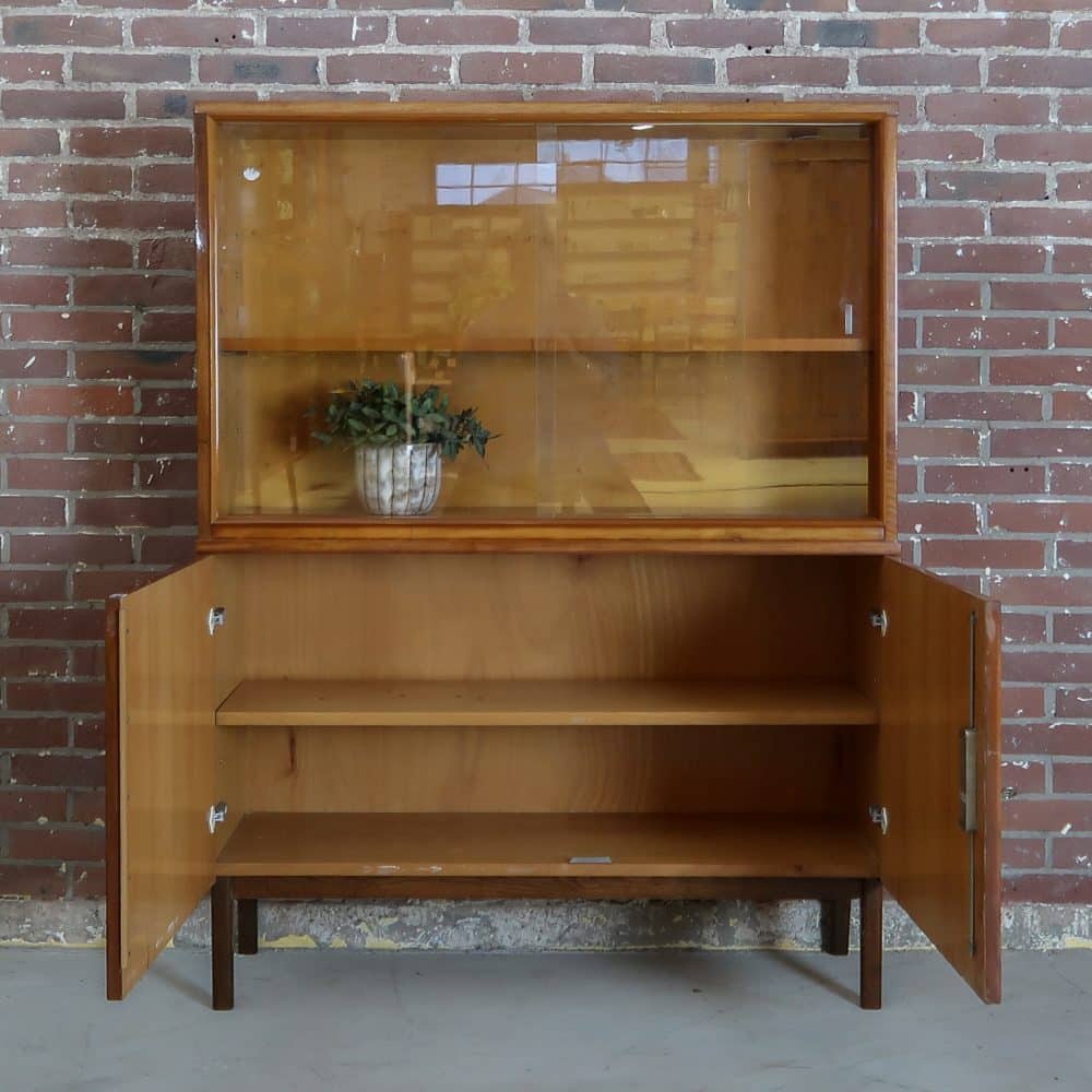 Vintage vitrinekast - Mid Century - Afbeelding 3