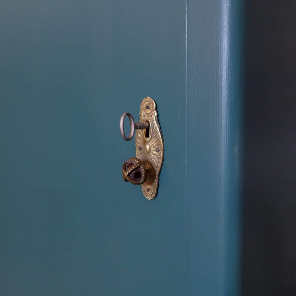 Blauwe eendeurs linnenkast - Afbeelding 5
