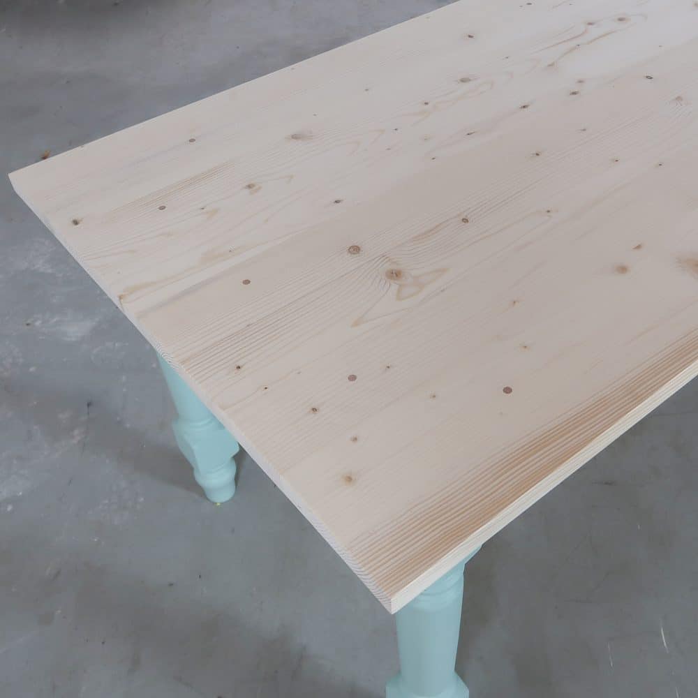 Landelijke tafel - onbehandeld blad - Afbeelding 3