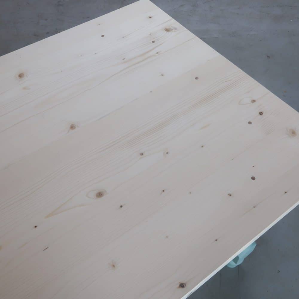 Landelijke tafel - onbehandeld blad - Afbeelding 5