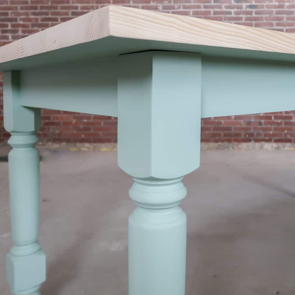 Landelijke tafel - onbehandeld blad - Afbeelding 6