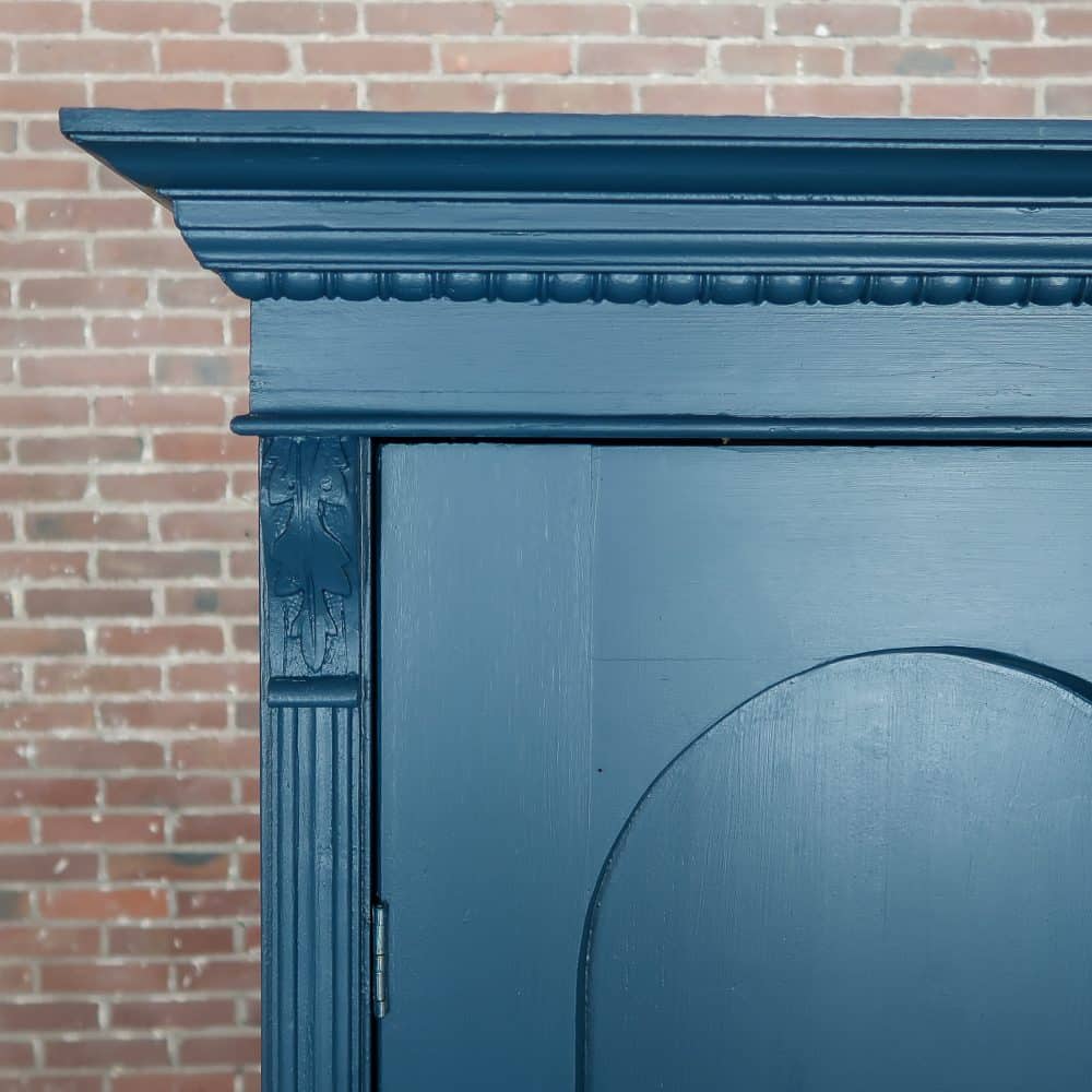 Blauwe eendeurs linnenkast - Afbeelding 4