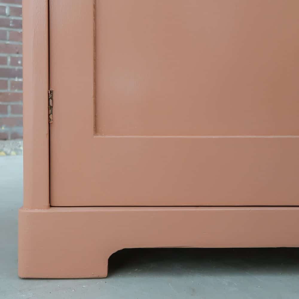 Brocante roze dressoir - Afbeelding 8