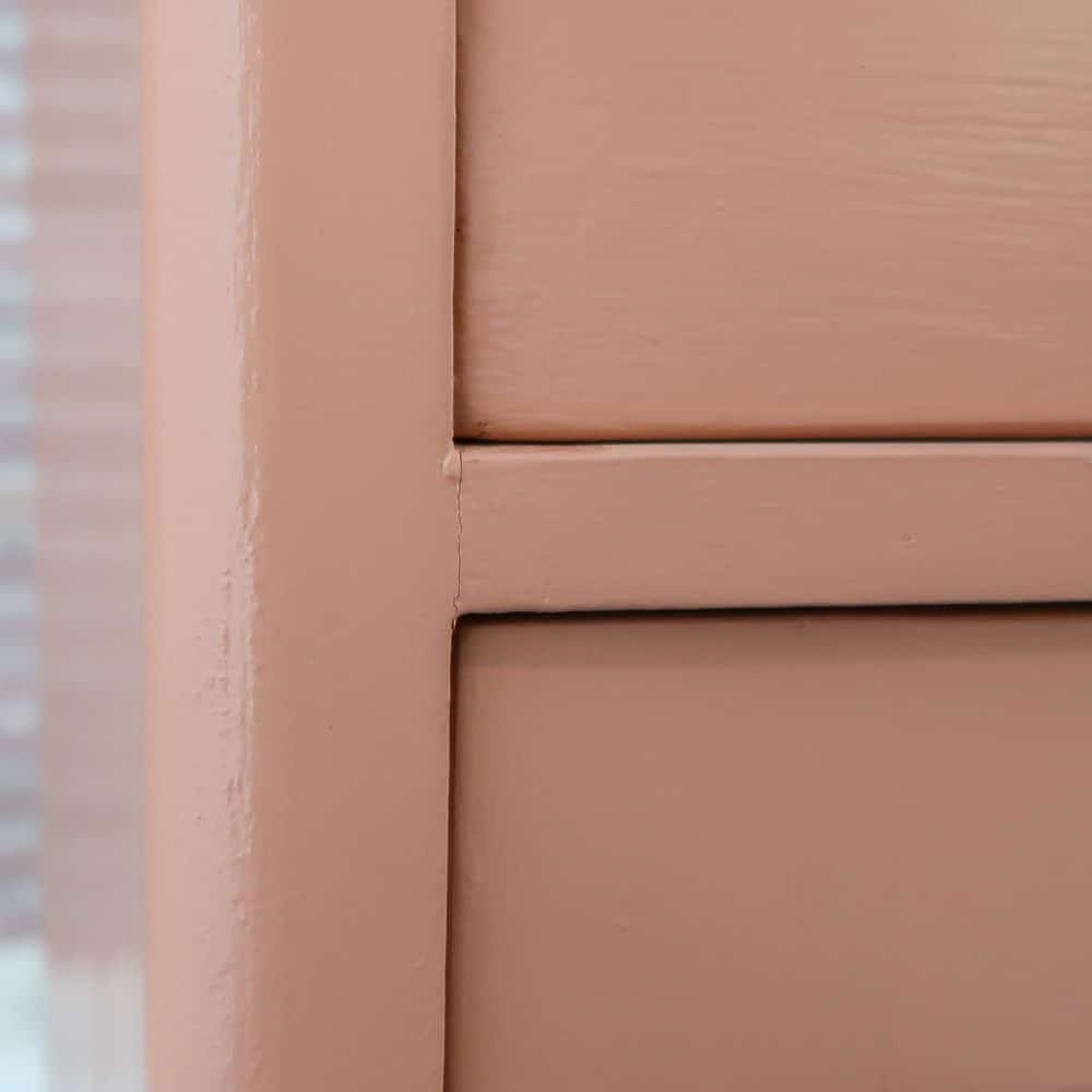 Brocante roze dressoir - Afbeelding 6