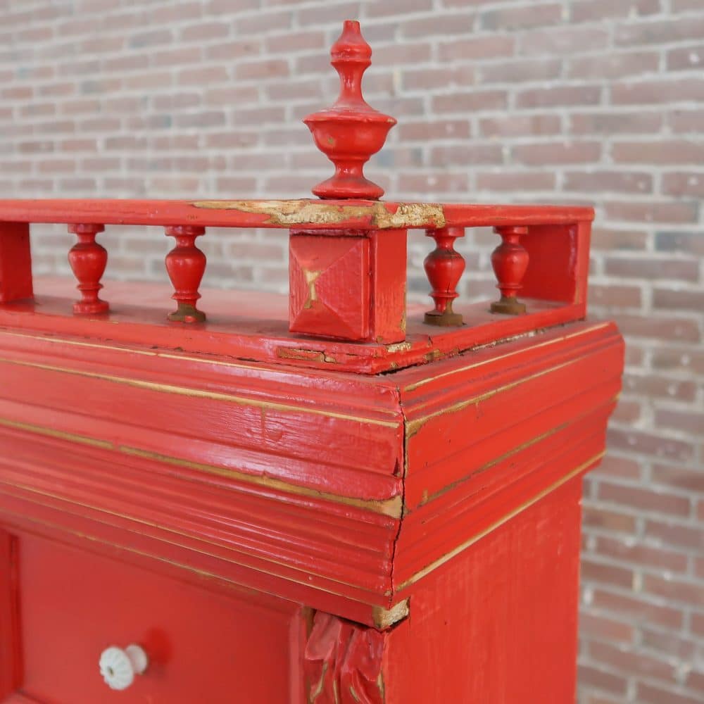 Brocante rek met lades - Afbeelding 4