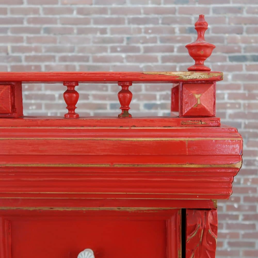 Brocante rek met lades - Afbeelding 3