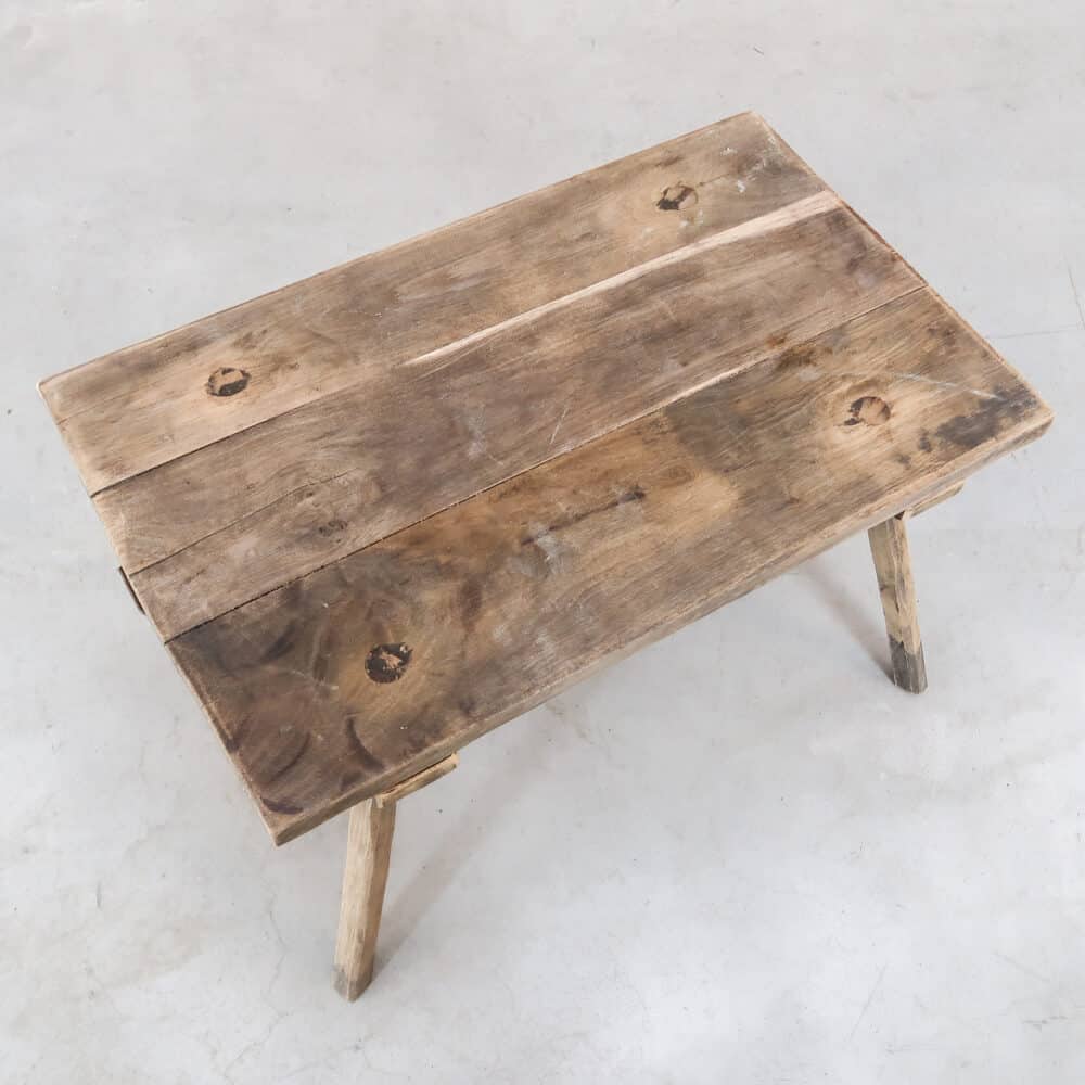 Klein brocante tafeltje - Afbeelding 2