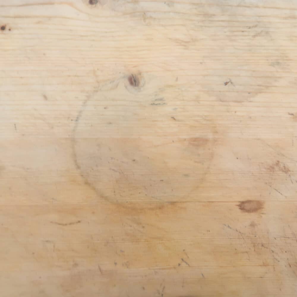 Houten kruispoot werktafel - Afbeelding 6