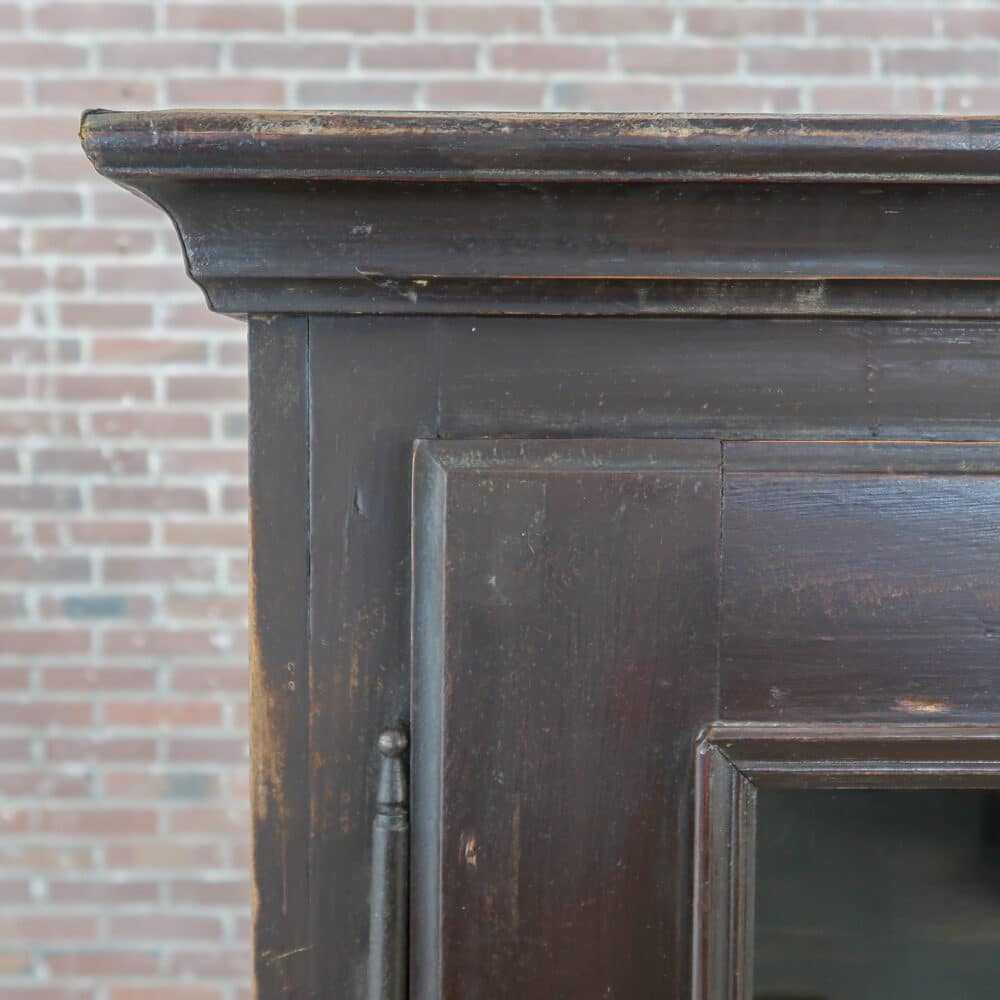 Brocante vitrinekast - Afbeelding 3