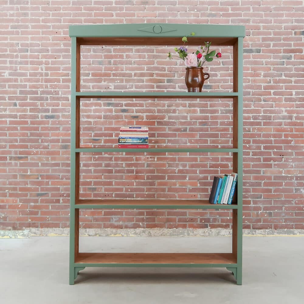 Brocante boekenrek - Afbeelding 2