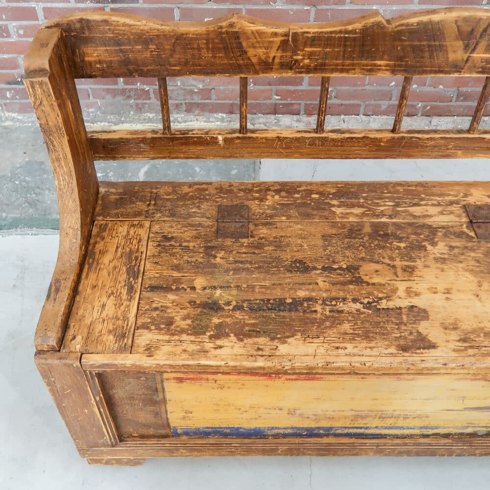Brocante klepbank - Afbeelding 6