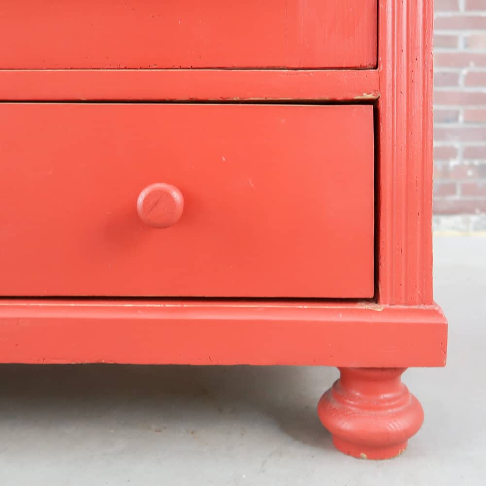 Brocante linnenkast - Afbeelding 9