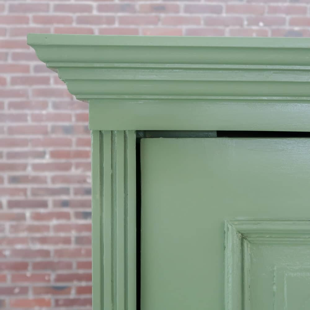 Groene eendeurs linnenkast - Afbeelding 4
