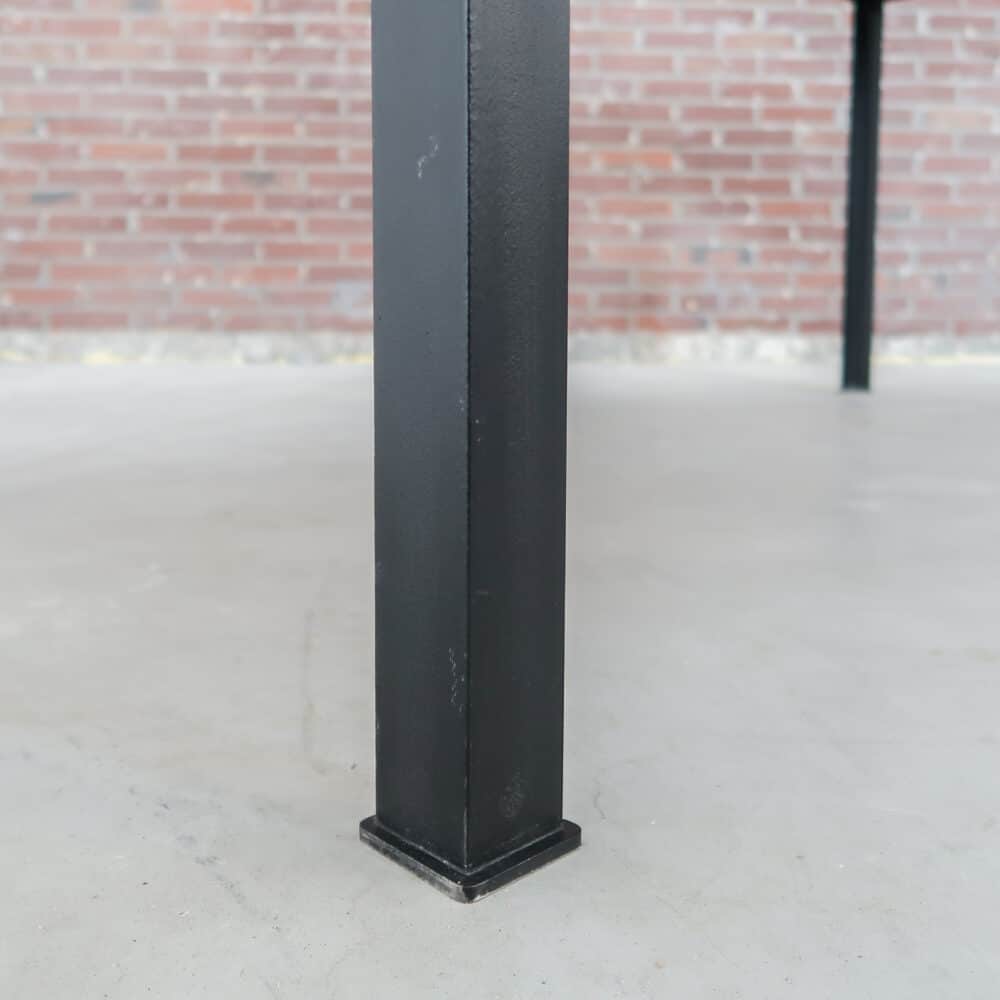 Tafel met metalen frame - Afbeelding 7