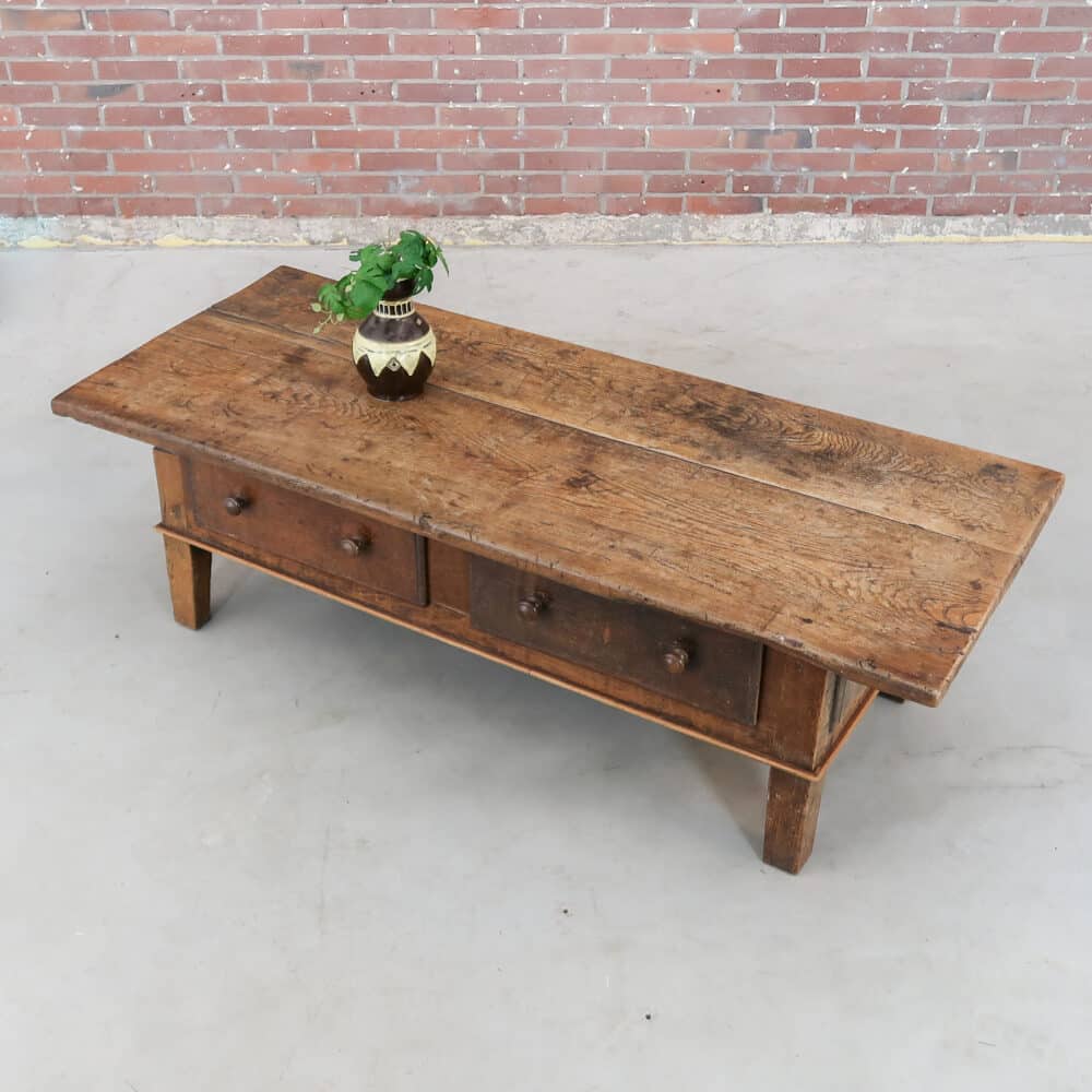 Antiek spaanse salontafel - Afbeelding 3