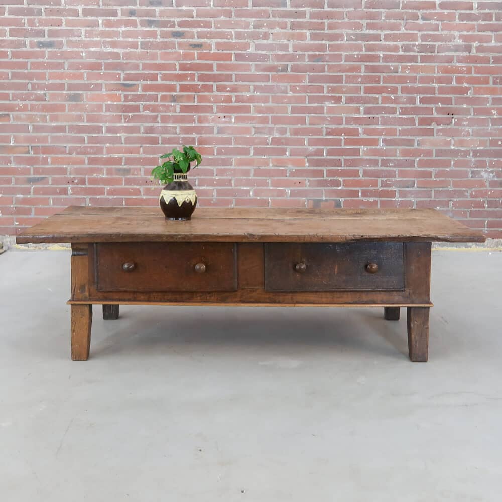 Antiek spaanse salontafel - Afbeelding 2