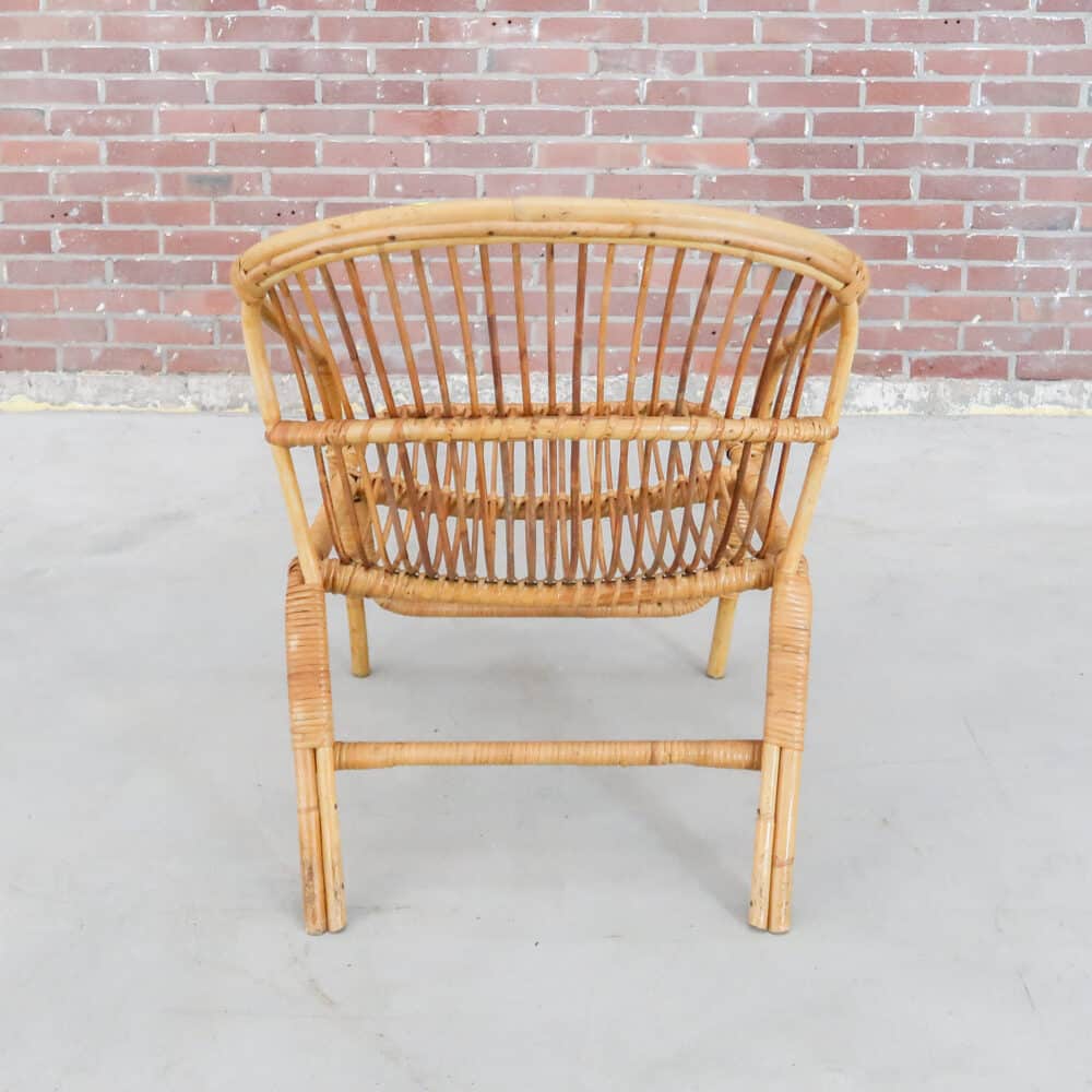 Vintage rotan stoeltje - Afbeelding 5