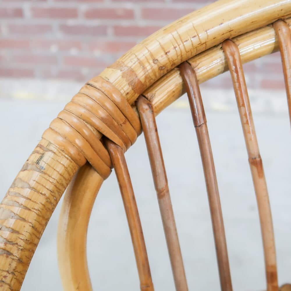 Vintage rotan stoeltje - Afbeelding 6