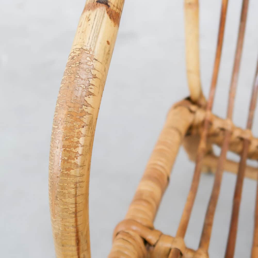 Vintage rotan stoeltje - Afbeelding 7