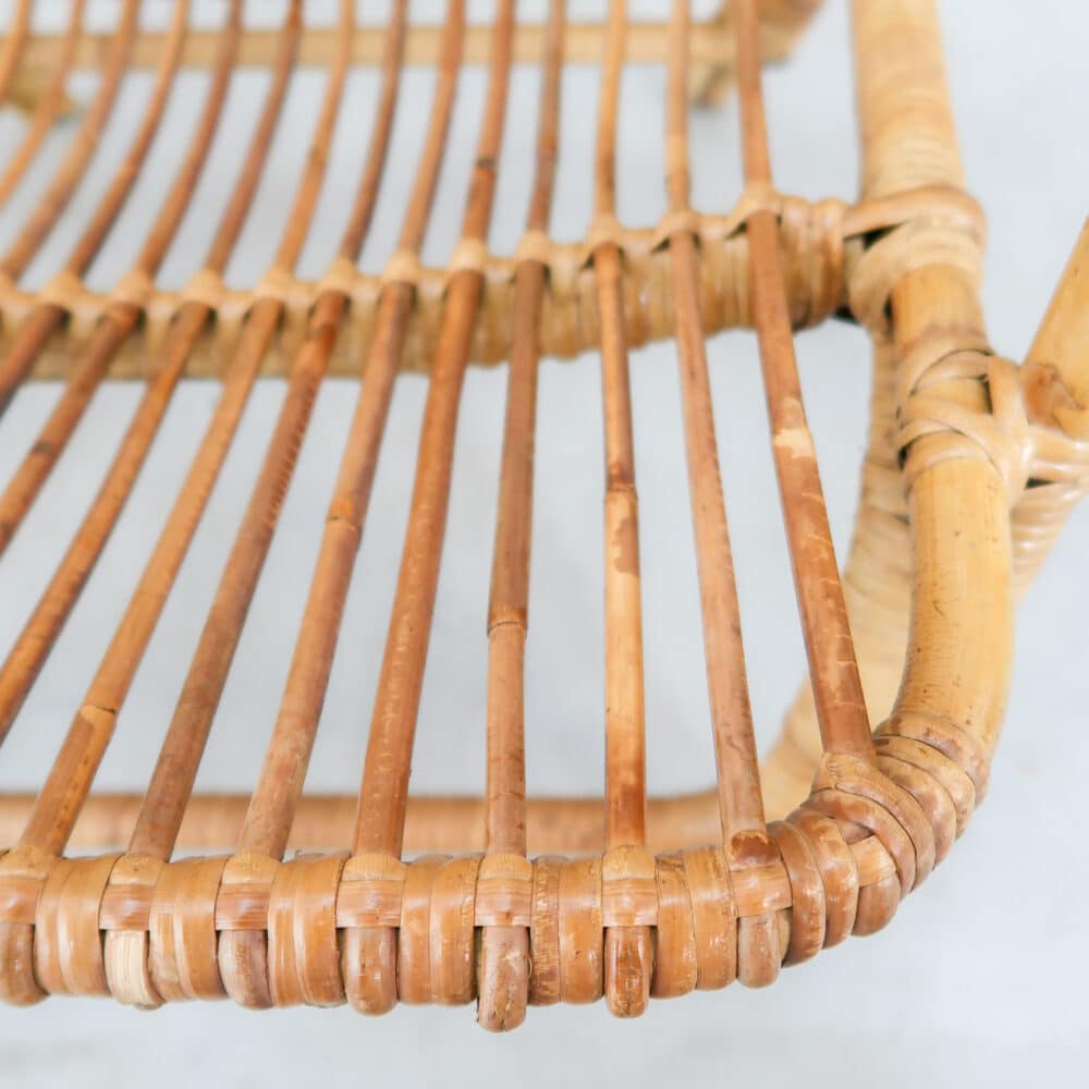 Vintage rotan stoeltje - Afbeelding 8
