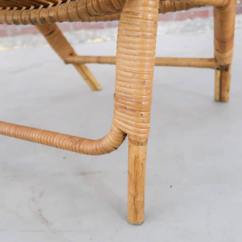 Vintage rotan stoeltje - Afbeelding 10
