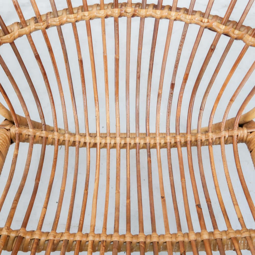 Vintage rotan stoeltje - Afbeelding 9
