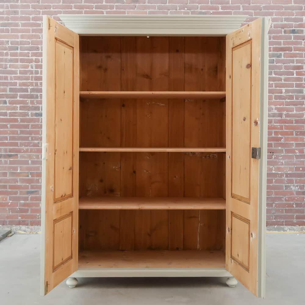 Brocante linnenkast - Afbeelding 2