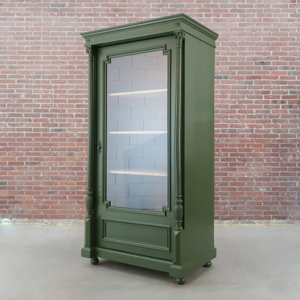 Eendeurs vitrinekast - Afbeelding 3