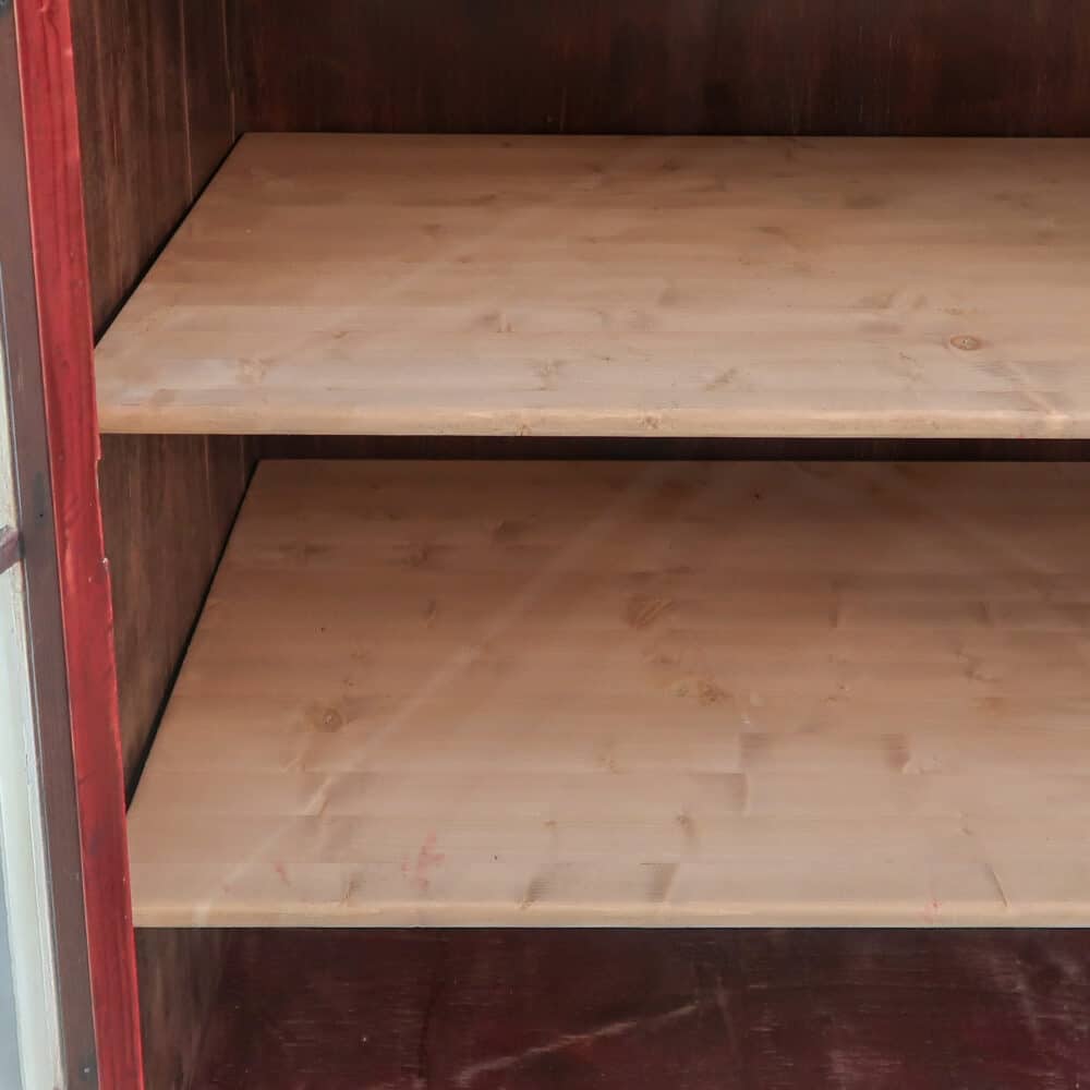 Brocante vitrinekast - Afbeelding 4