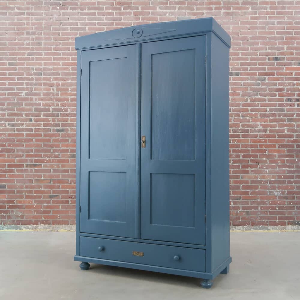 Blauwe linnenkast – Bild 3