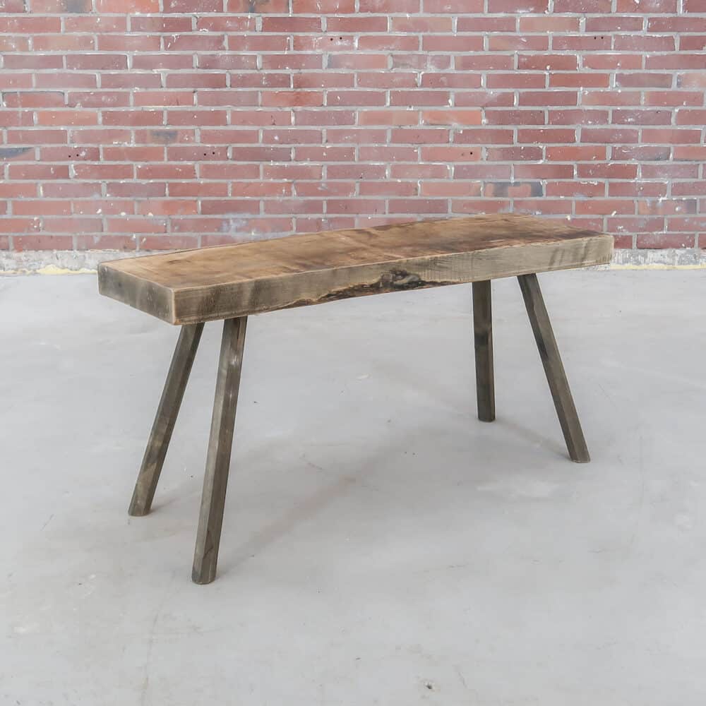 Brocante houten bankje