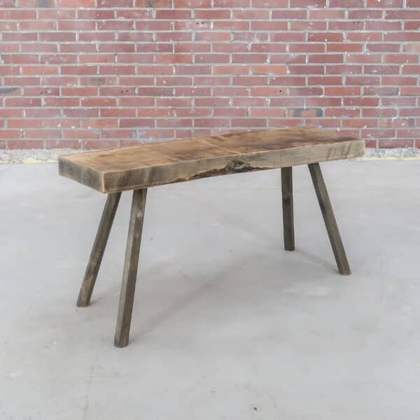 Brocante houten bankje