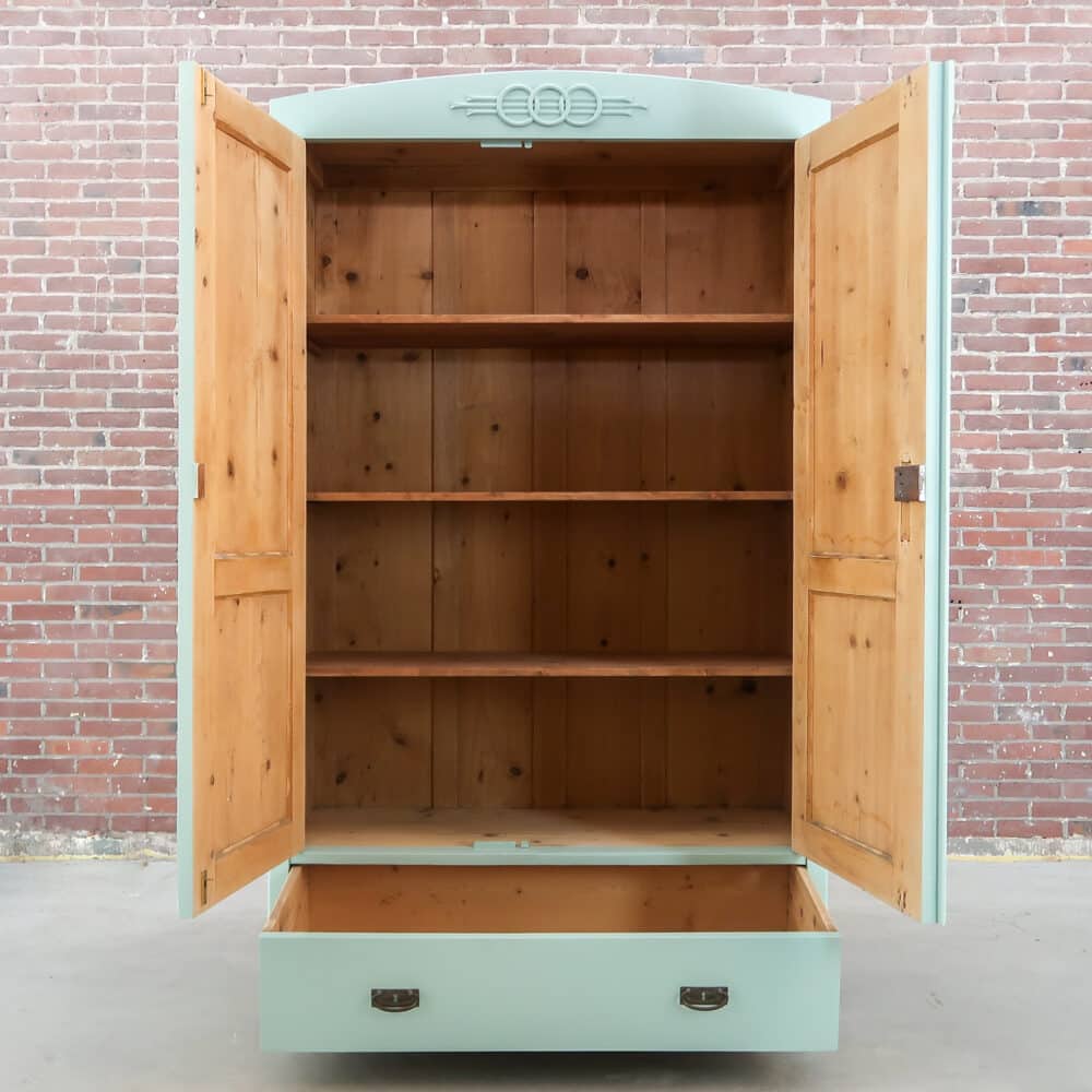 Brocante linnenkast - Afbeelding 3