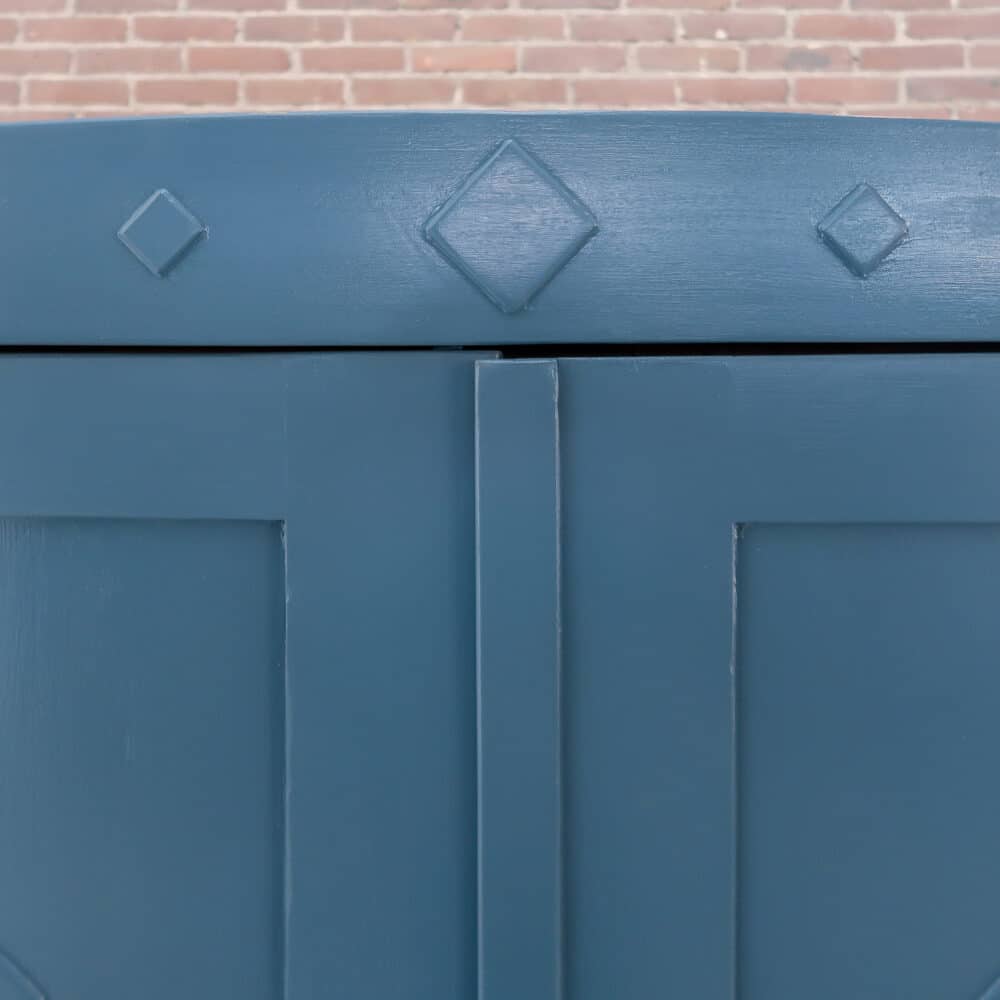 Blauwe linnenkast - Afbeelding 3