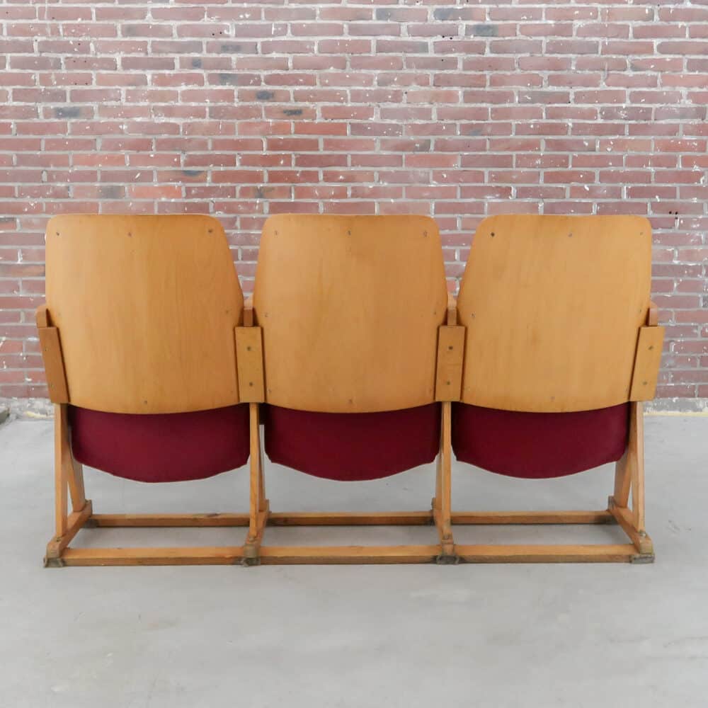 Vintage bioscoopstoelen - Afbeelding 8