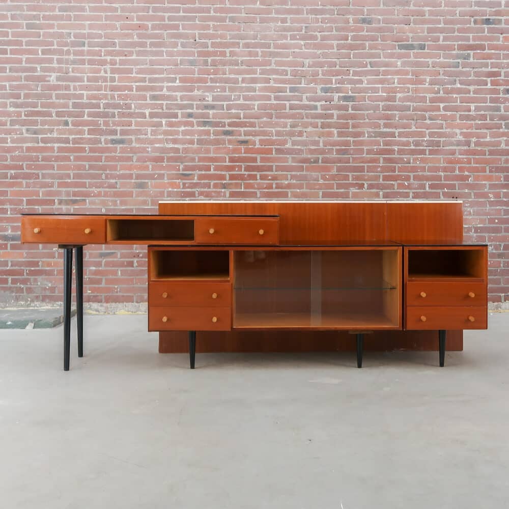Modulaire vintage bureau - M.Pozar