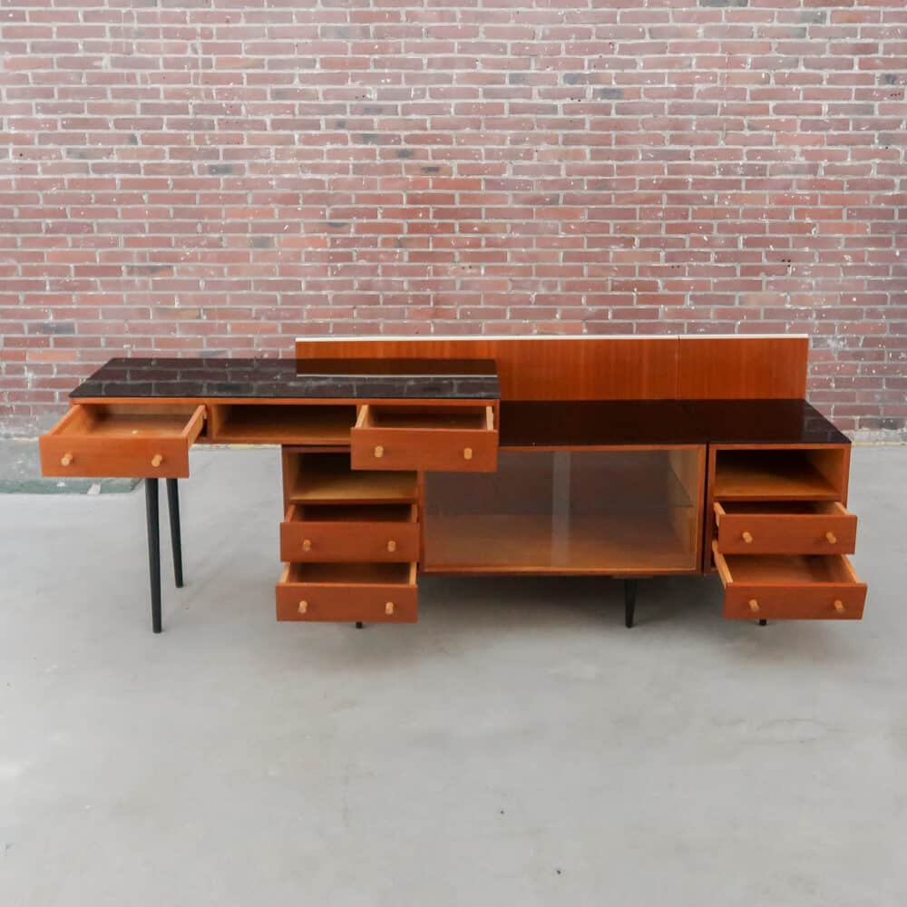 Modulaire vintage bureau - M.Pozar - Afbeelding 2