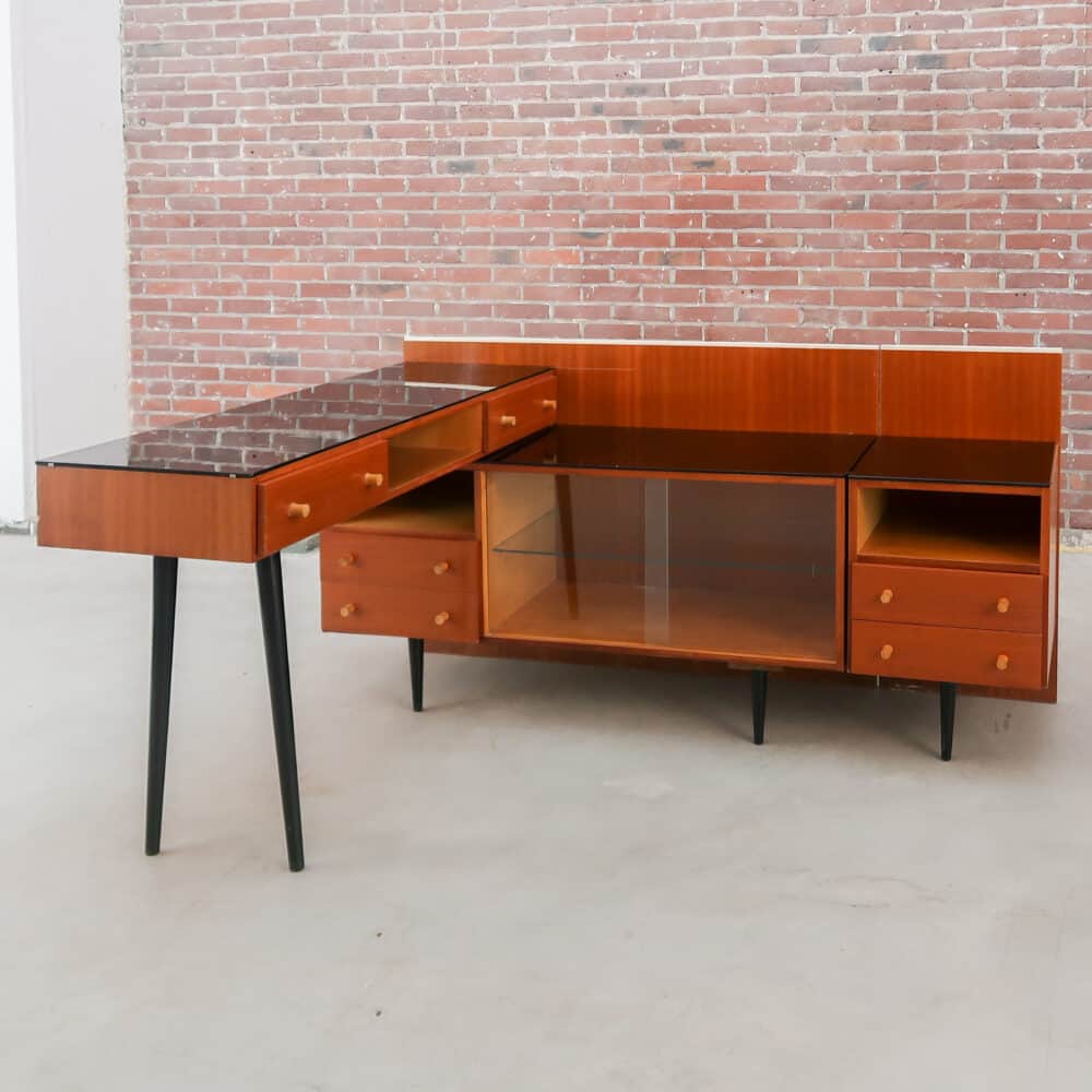 Modulaire vintage bureau - M.Pozar - Afbeelding 5