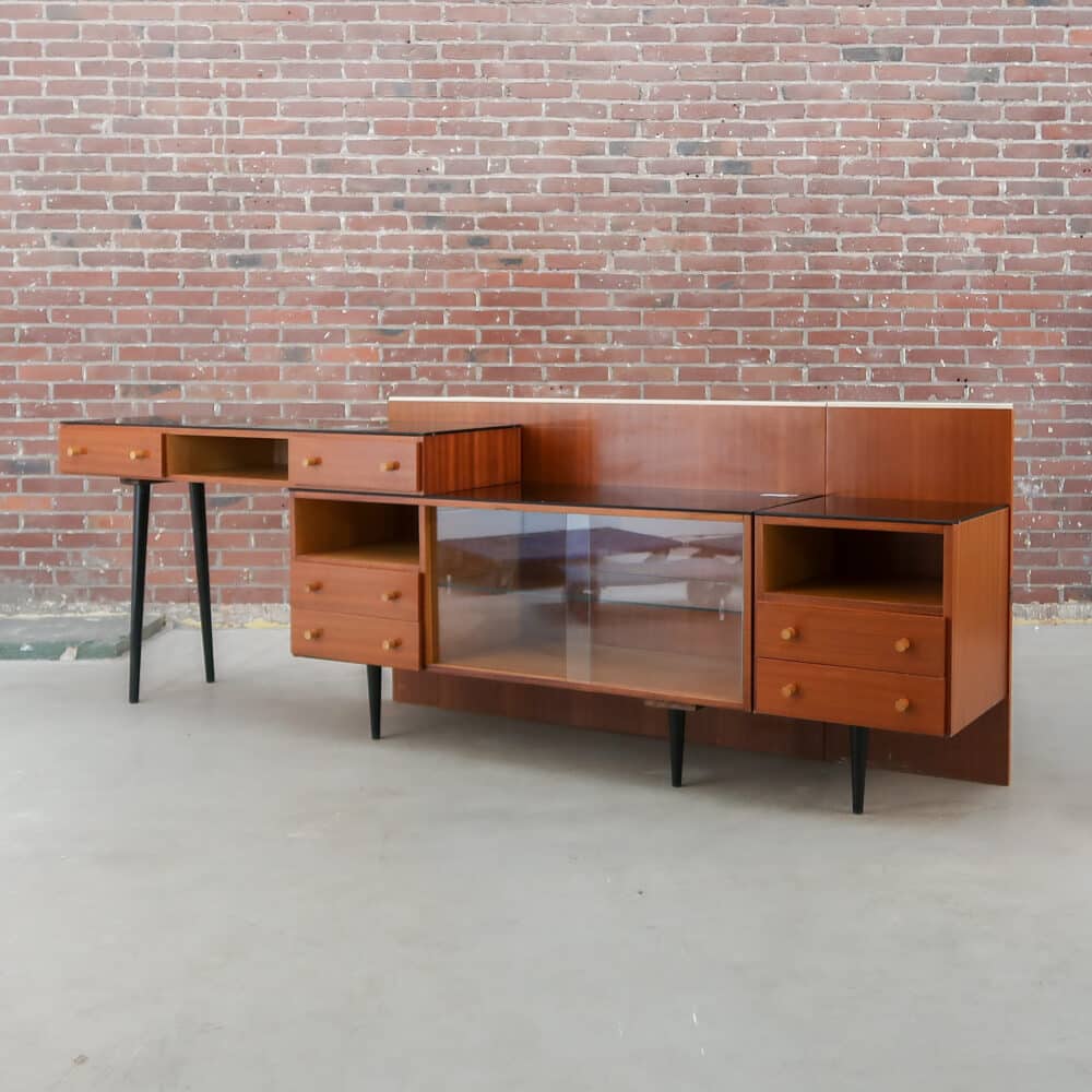 Modulaire vintage bureau - M.Pozar - Afbeelding 3