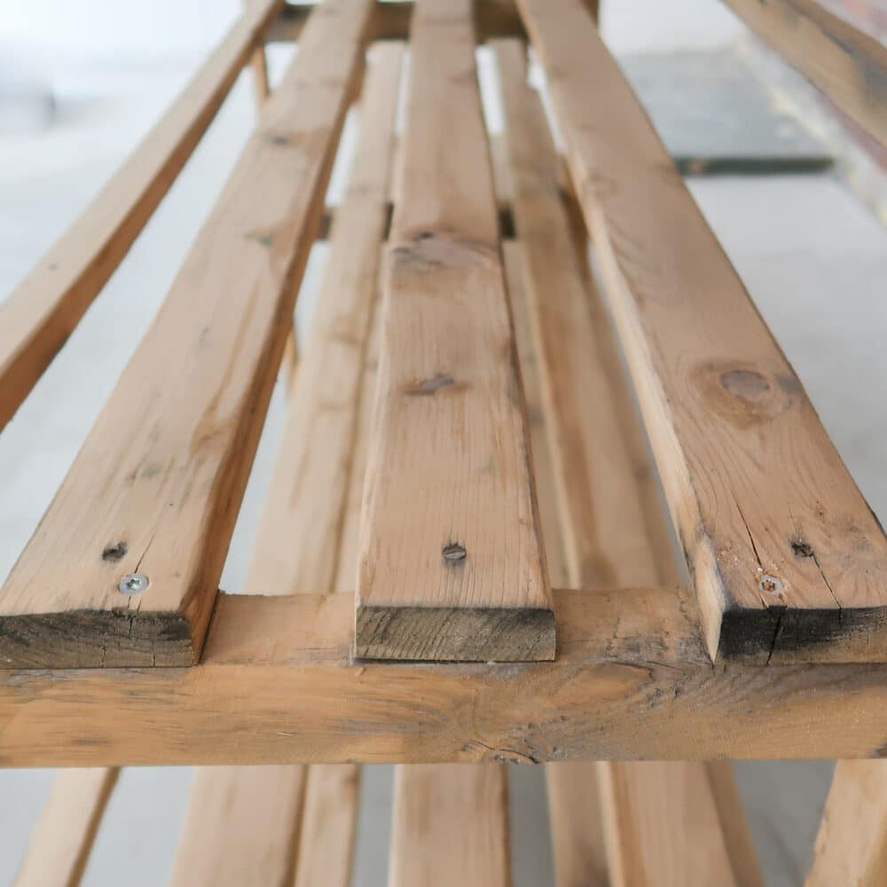 Grote houten stellingkast - Afbeelding 5