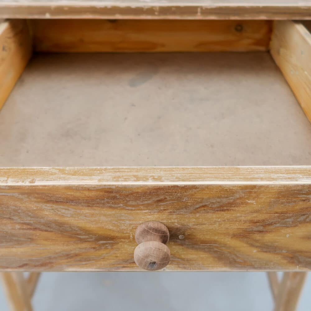 Hoog brocante tafeltje - Afbeelding 7