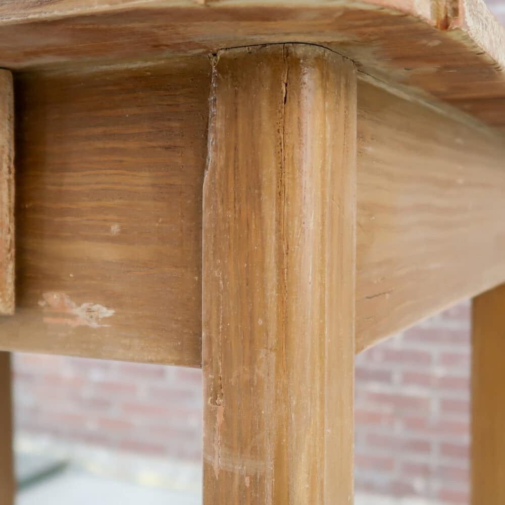 Hoog brocante tafeltje - Afbeelding 6