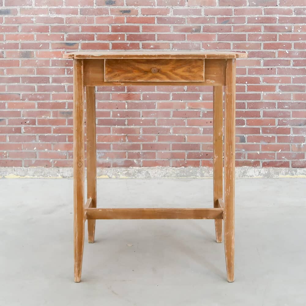 Hoog brocante tafeltje - Afbeelding 2