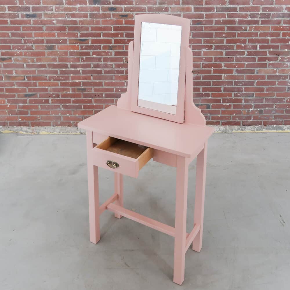 Brocante houten kaptafel - Afbeelding 2