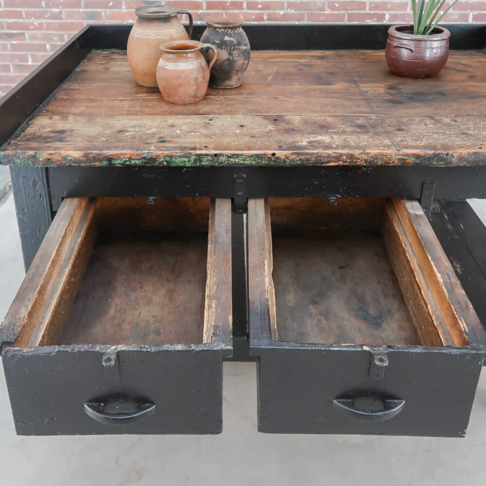 Brocante werktafel/buitenkeuken - Afbeelding 7