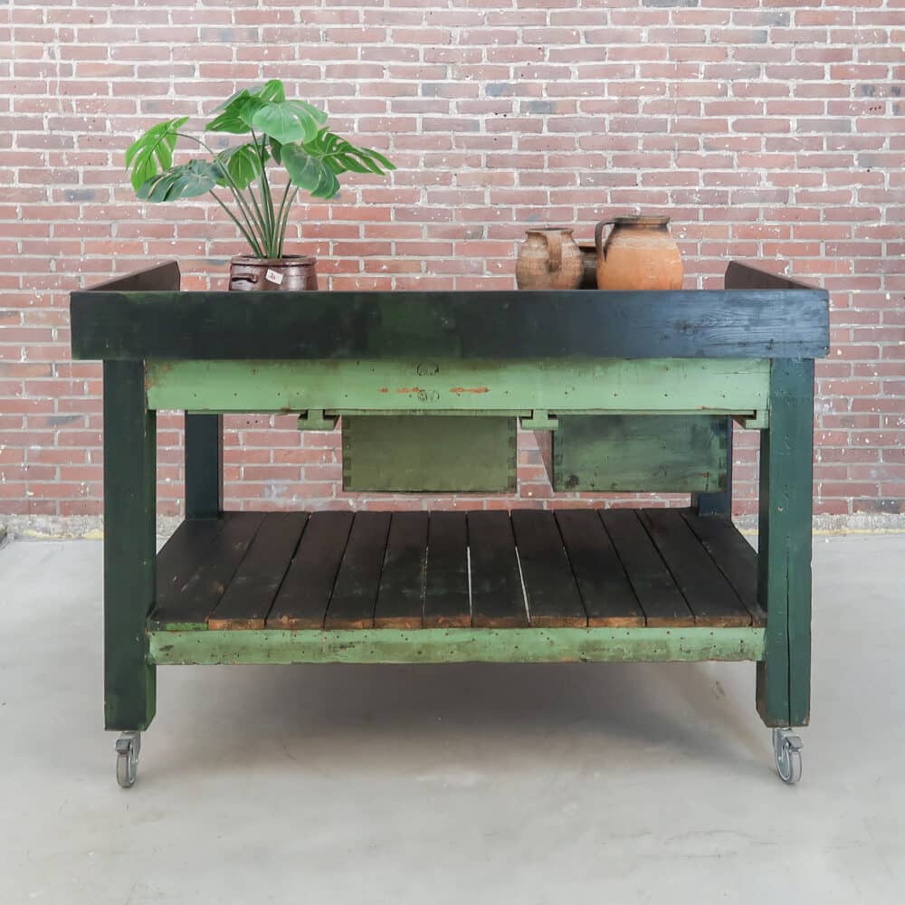Brocante werktafel/buitenkeuken - Afbeelding 13