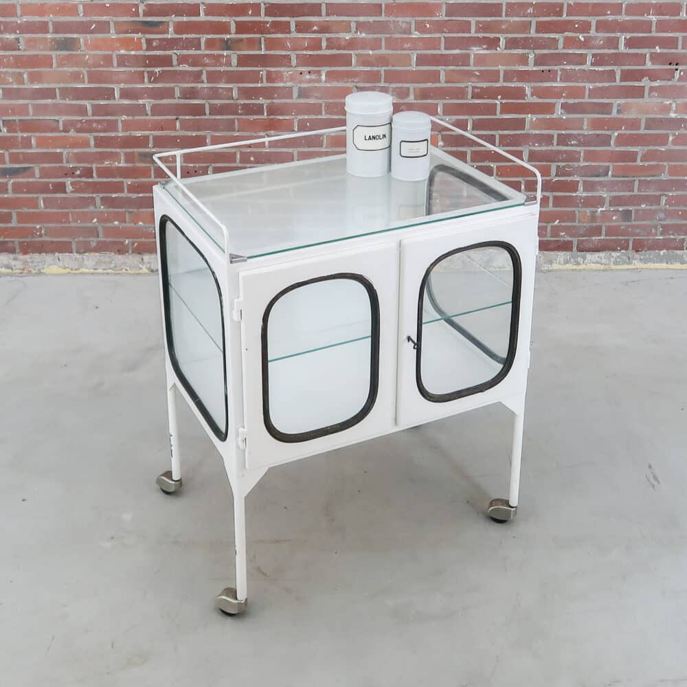 Vintage dokters trolley – Bild 2