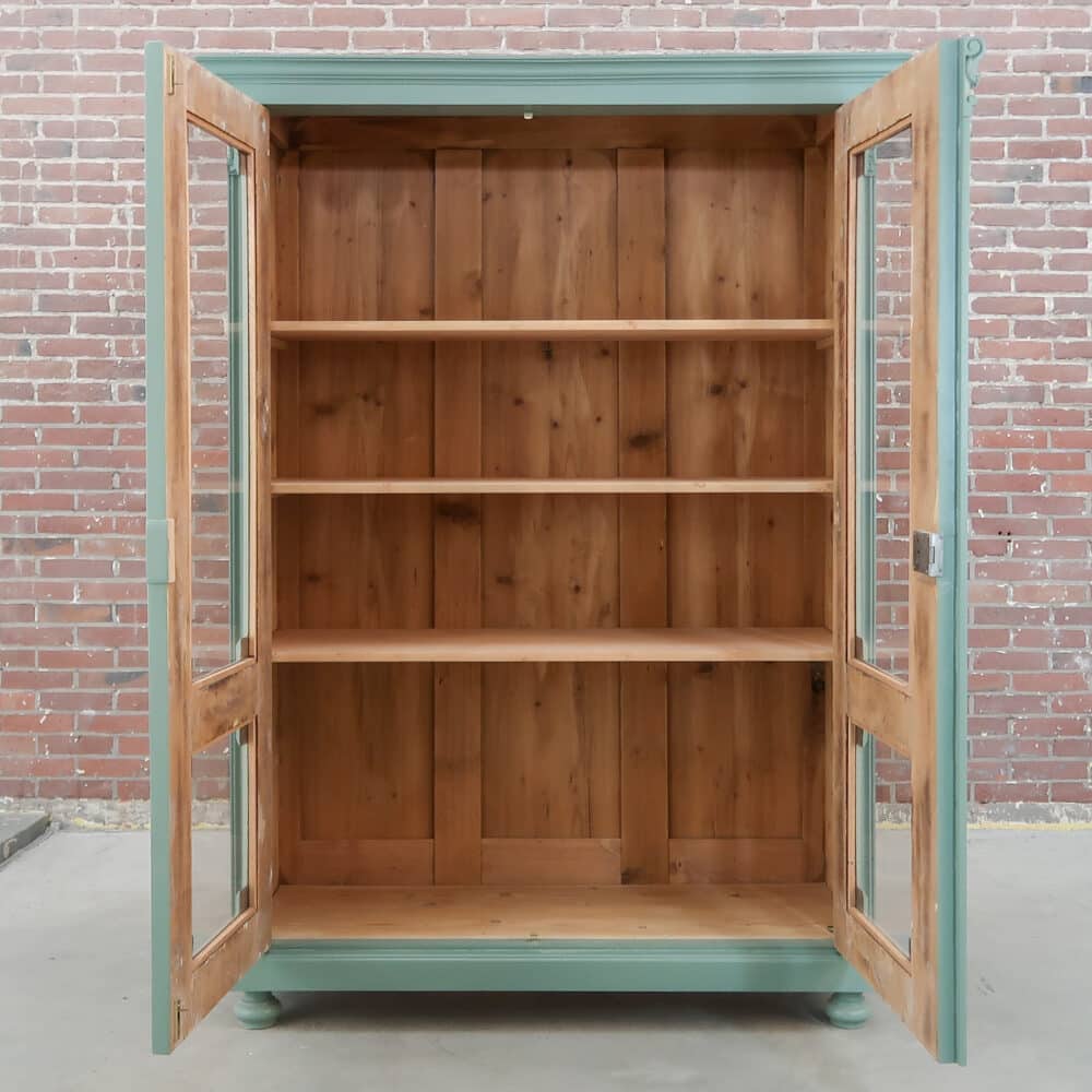 Brocante vitrinekast – Bild 2