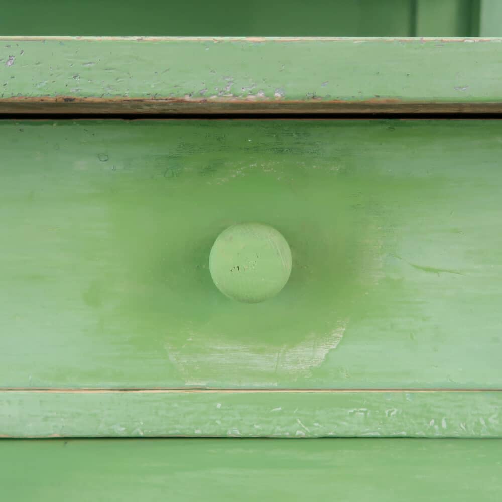 Brocante groene buffetkast – Bild 11